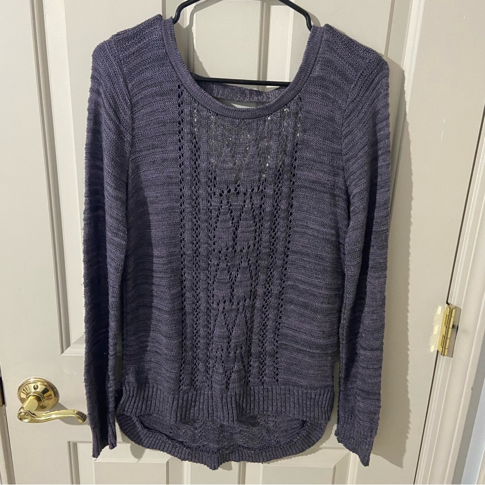 Absolutely Women's Purple Knit Sweater
